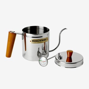 [브루클린웍스] 캠핑 온도 측정 주전자 써모 드립케틀