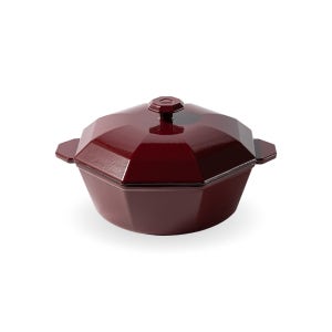 [까사무띠] 두오모 캐스트 아이언 24cm 무쇠냄비 버건디