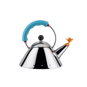 [알레시] 마이클그래이브 버드휘슬 주전자 라이트블루 / 9093/1 LAZ