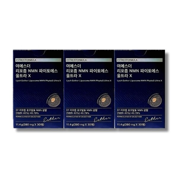 에스더포뮬러 여에스더 리포좀 NMN 울트라 X 30매 3박스