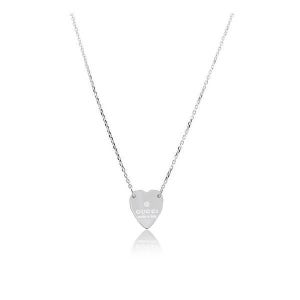 구찌 하트 목걸이 실버 701288 우먼 trademark YBB223512001