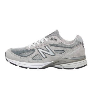 뉴발란스 남성 990v4 메이드 인 USA 가죽 스니커즈 U990GR4 U990 GR4 그레이 실버 451611 150681915