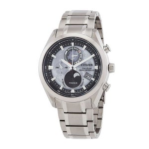 시티즌 에코드라이브 월드 타임 남성 시계 1200701 Tsuki yomi A T Perpetual BY1010 81H 793506 150700017