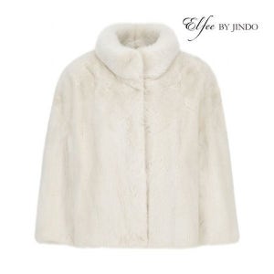 진도모피 진도 Elfee 드롭숄더 밍크 휘메일 자켓 E7W3EJ35 1144627