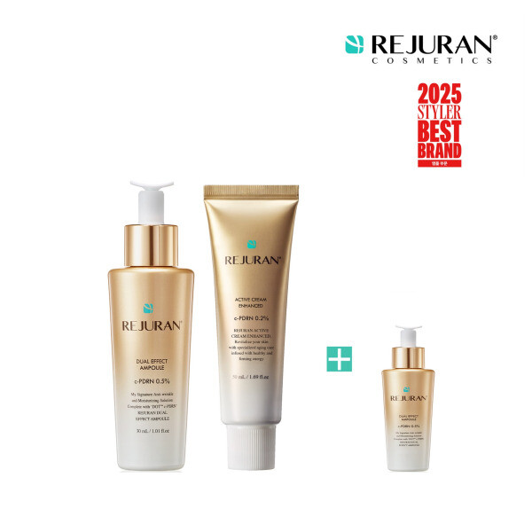 리쥬란 코스메틱 (광세일)<b>듀얼</b>이펙트앰플30ml 액티브크림 50ml (+UV<b>프로텍션</b>크림