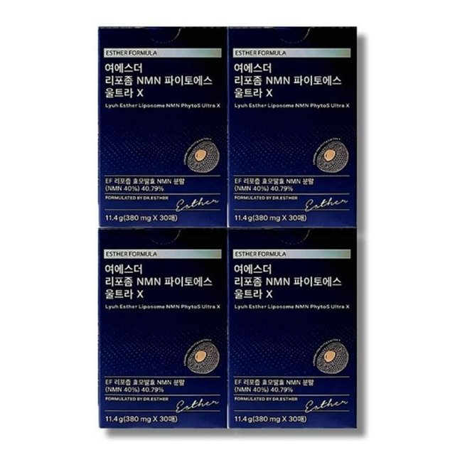에스더포뮬러 여에스더 리포좀 NMN 울트라 X 4박스