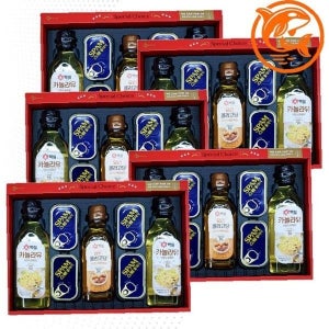 식용유 선물세트 명절 기념품 올리브오일 카놀라유 참기름 들기름 견과류오일 가정용 요리용 관리