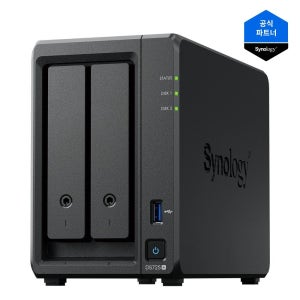 시놀로지 DS725+ [8TB] 8TBX 1EA HAT3320 HDD 장착 4베이 NAS 스토리지 (초기설정 무료원격지원)