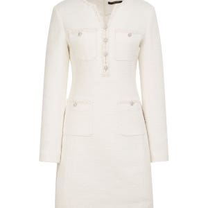 [질스튜어트 뉴욕 여성] [백화점BEST]아이보리 글리터장식 코튼혼방 트위드원피스 JSDR6B120IV