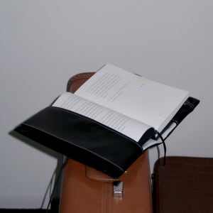 페팃 레더 북커버 - 블랙 (Handmade)