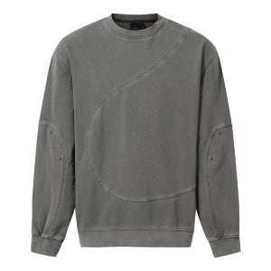 [하이드로겐] 남성 빈티지 다잉 맨투맨 H11E3FH203_GY