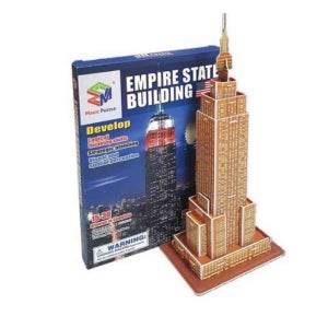 입체퍼즐 종이조형물 건축모형만들기 빌딩만들기