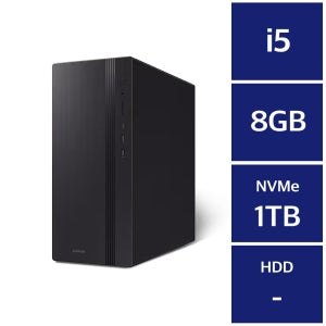 삼성 데스크탑5 DM500TGZ-AD5A Win11Home / 8GB 램 / NVMe SSD 1TB /