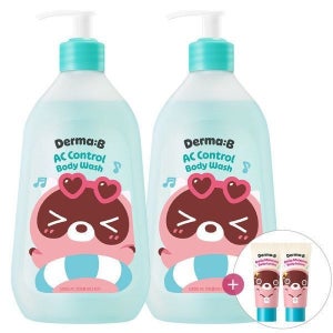 (도구리 콜라보) AC컨트롤 바디 워시 420ml 1+1+튜브견본2개(랜덤)