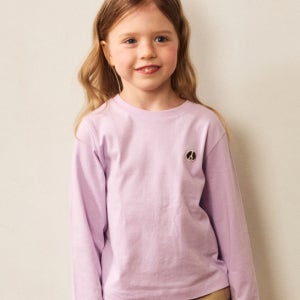 [헤지스 키즈] [KIDS] 긴팔 라운드넥 티셔츠 바이올렛 HBTS6EK13V1