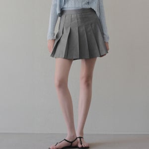 [트위] 풀드 핀턱 미니 큐롯 팬츠 5008665682