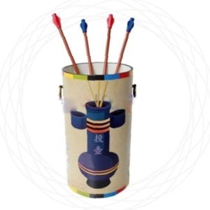 투호 게임 세트 전통 민속놀이 화살 던지기 명절 가족 단체 활동용