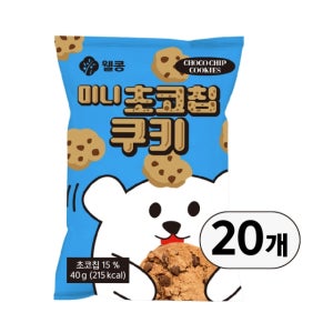 웰콩 미니초코칩쿠키 40g * 20개