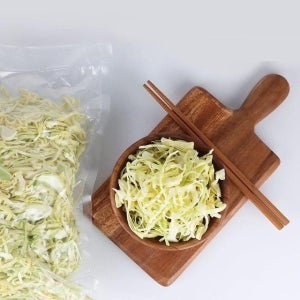 [우리농] 국내산 유기농 슬라이스 양배추채 1kg