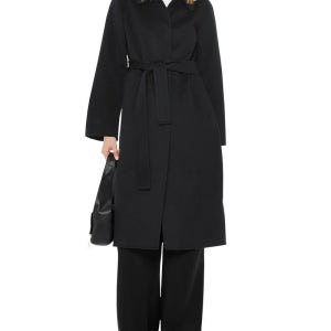 휘슬즈 벨트 포인트 울 혼합 코트 블렌드 타이 Wool Blend Tie Waist Coat 4661859 61041108