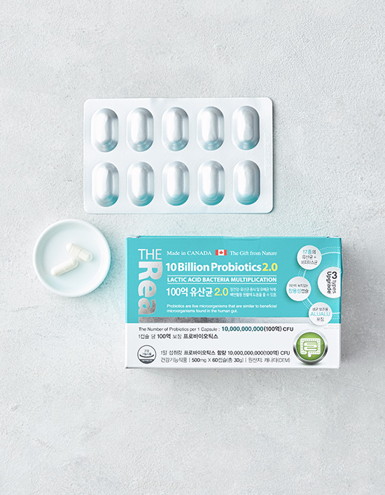 [<b>더리얼</b>] 100억 유산균 2.0 (60일분)