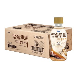 리뉴얼 앱솔루트 명작 액상 2FL 분유 1단계, 0-12개월, 200ml 24입(니플미포함)