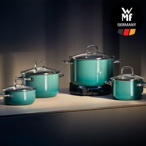 WMF [WMF] 퓨전테크 오션 냄비 4종 세트(16편수,16H,20H,24H)