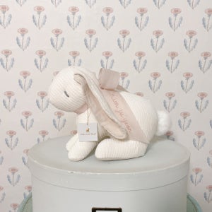 리틀램스토리 코튼 코듀로이 토끼 인형/리본 이름자수, 리틀램스토리