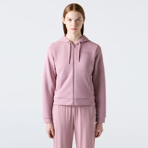 [데상트] 우먼스 코튼 트레이닝 후드 집업 자켓 SR122PFT12