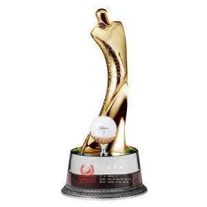 (주)대통유통 골드크롬 SW37 골프패 트로피 우승상패 홀인원패 (26180323A)