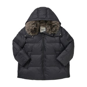 이브살로몬 24W24WFM01576DORD C99 ARMY 아미 폭스 퍼 트리밍 여성 패딩