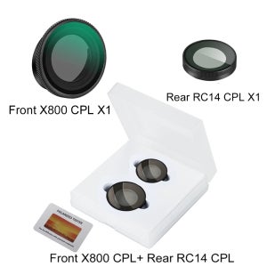 70mai Dash Cam X800 CPL 필터 눈부심 방지 반사 70mai 후면 캠 RC14 CPL 필터용 대비 향상