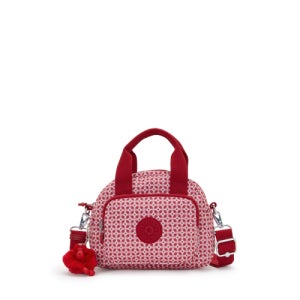 [키플링] 토트백 데페아 미니 Ruby Tile Prt KQABT18RBTP