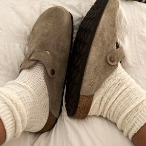 버켄스탁 보스턴 SFB 소프트 풋베드 스웨이드 토프 레귤러