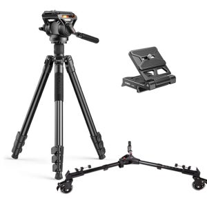 DSLR 카메라 모노포드 삼각대 트라이포트 코만 KX3939PLUS Q6 영상촬영장비 DF02 세트