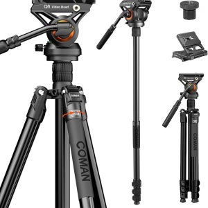 DSLR 카메라 모노포드 삼각대 유튜브 코만 삼각대 KX3939PLUS Q6 트라이포트