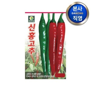 다농 신홍 고추 씨앗 70000립 . 매운 청양 씨 종자 야채 채소 과채류 텃밭.