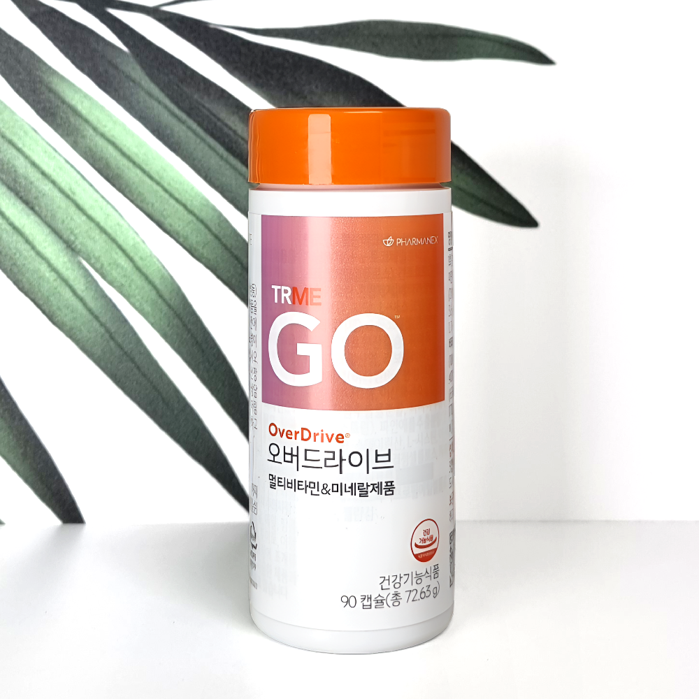 <b>뉴스킨</b> 파마넥스 오버드라이브 <b>멀티</b>비타민 <b>미네랄</b> 90캡슐, 1개