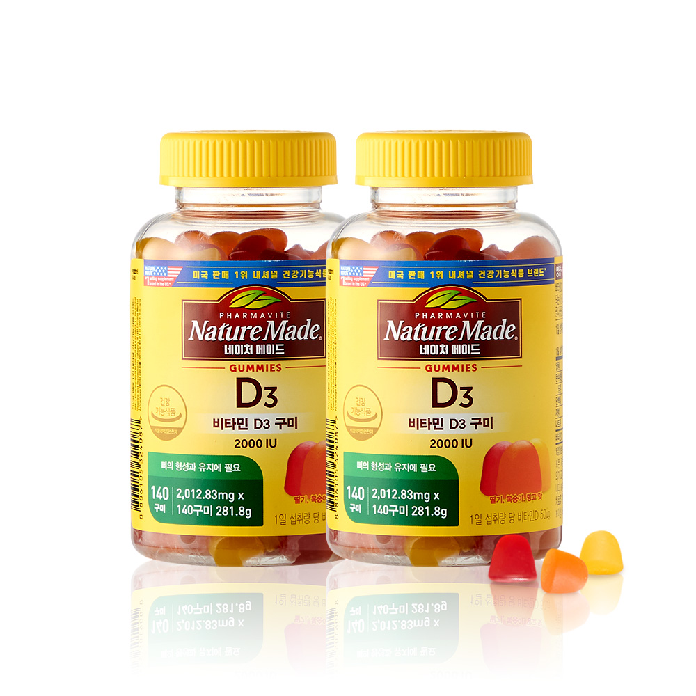 네이처메이드 비타민D3 구미 140구미, 1개