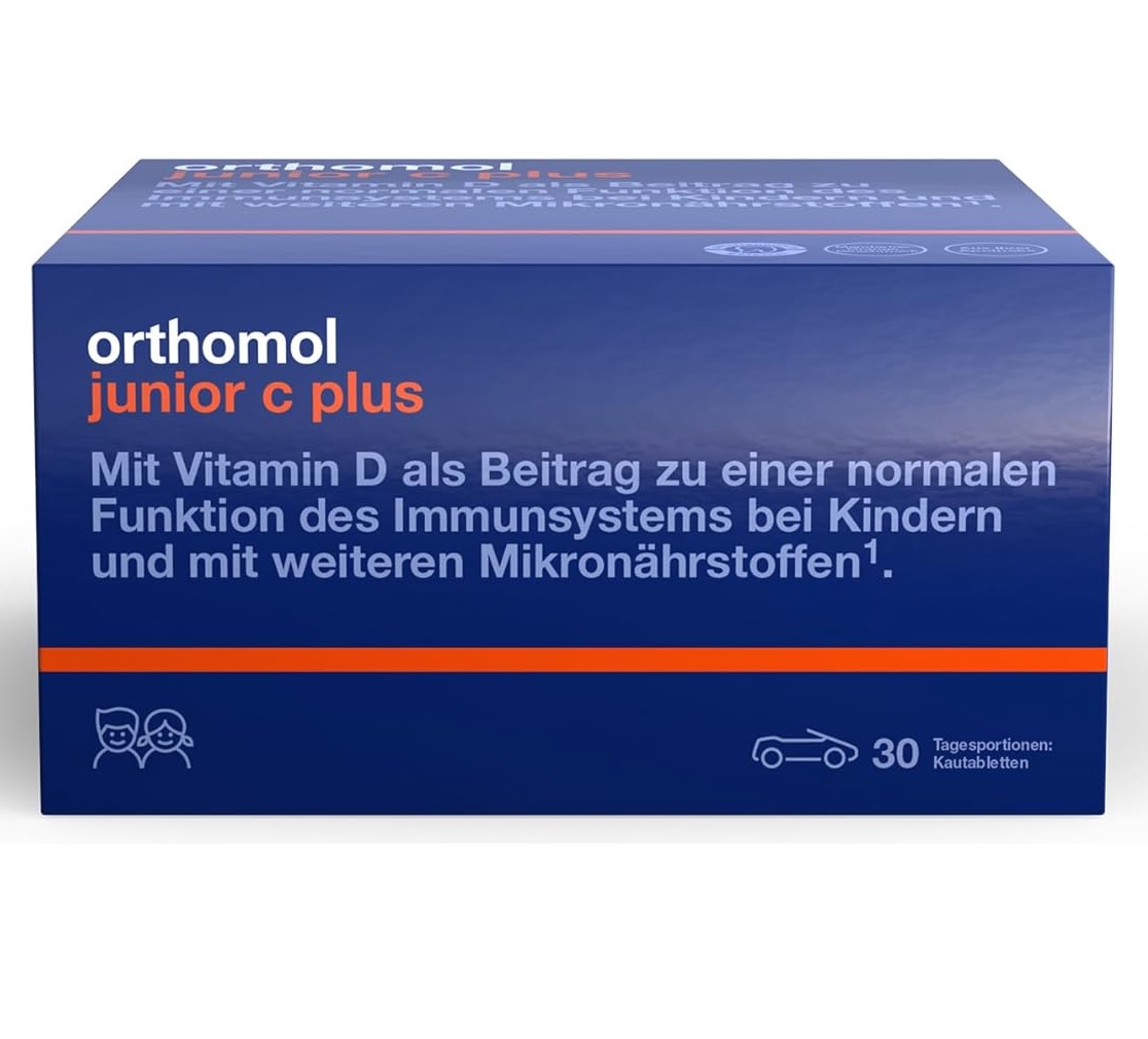 <b>오쏘몰</b> 이뮨 주니어 멀티 비타민 C플러스 30캡슐, 1개