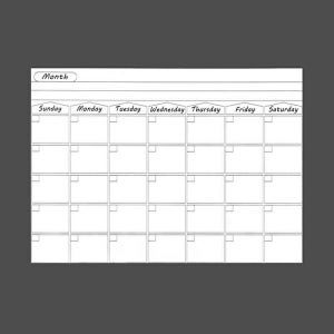 월간달력 자석 스케줄보드 냉장고 달력 일정표 (KYR-WC4636B)