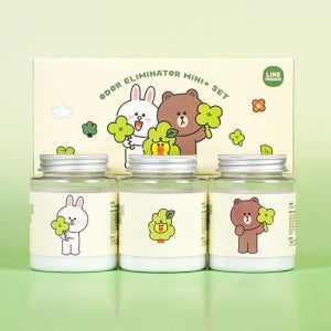 바스 X 라인프렌즈 미니플러스 탈취제 3개입