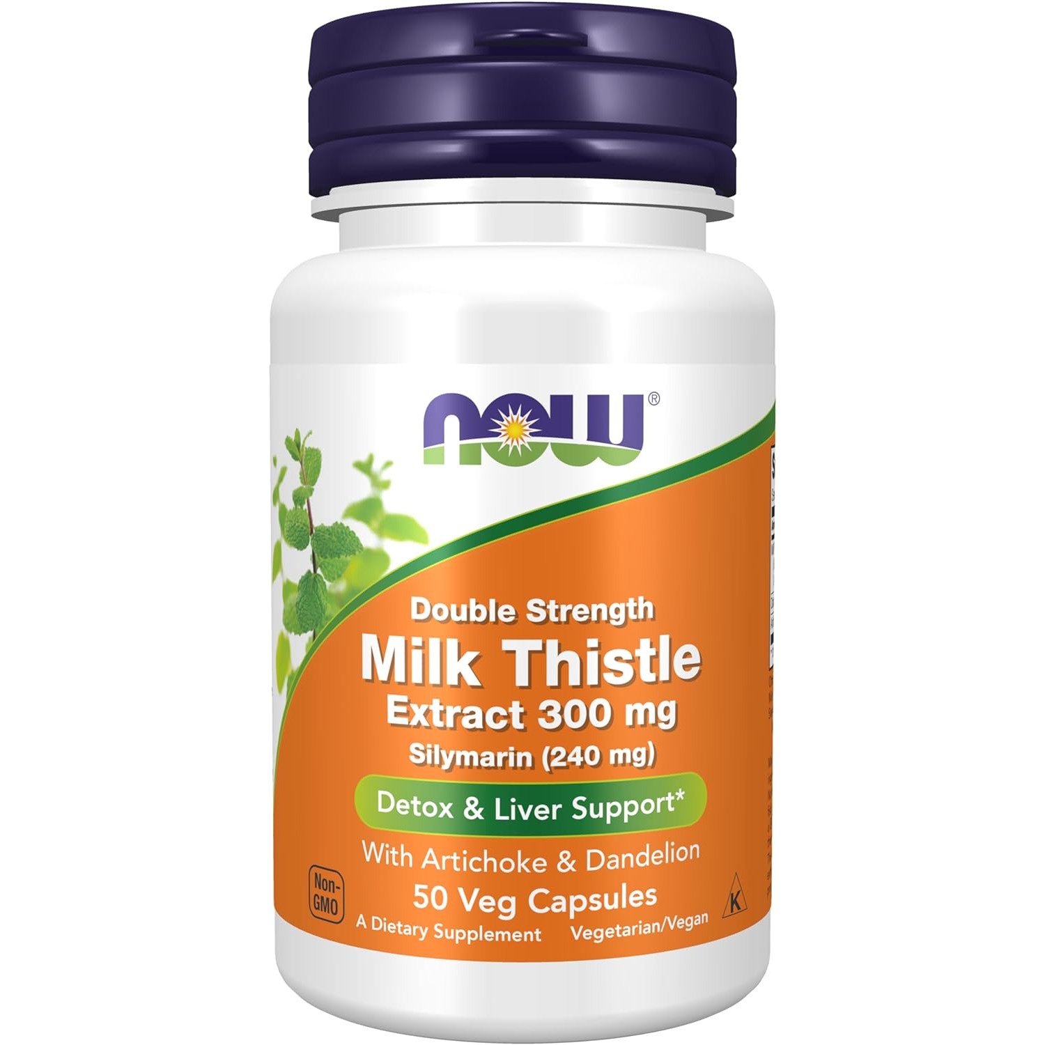 나우푸드 실리마린 밀크 시슬 추출물 300mg 베지 캡슐 1개 50정