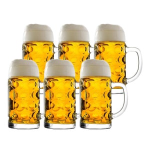 [오베르글라스] 독일 스토즐 Oberglas Isar 이사르 맥주잔/유리잔 400ml 6pcs