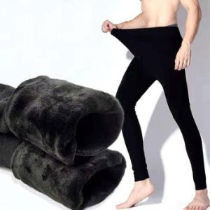 JU 남자 겨울 레깅스/ 편리한 앞 단추/ 타이즈/ 내복 하의