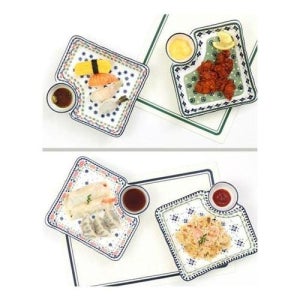 폴라브 나눔 접시 2P세트 만두접시 플레이트 소스볼접시 WFLPS9I