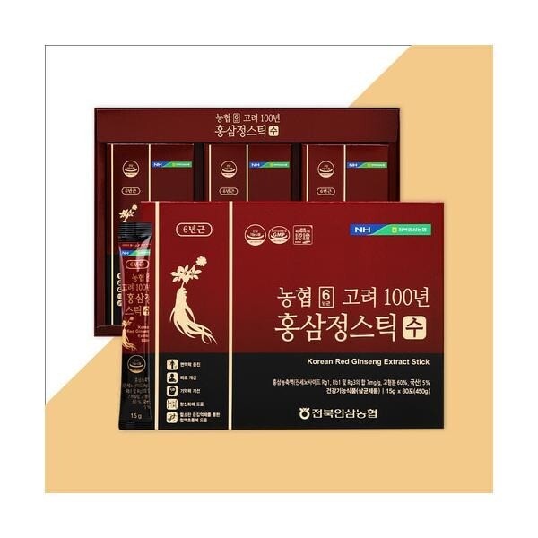 농협 6년근 고려 100년 홍삼정스틱 왕