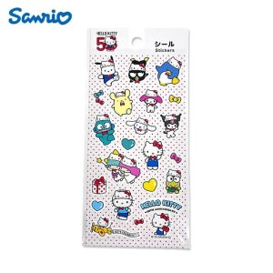 산리오 헬로키티 50주년 기념 스티커 한교동 시나모롤 포차코 마이멜로디 다꾸 폰꾸 다이어리꾸미기