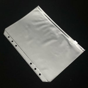바인더속지 6공 A5 다이어리 반투명 지퍼백 속지 챌린지속지