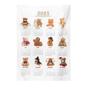 2025년 쁘띠 패브릭 달력